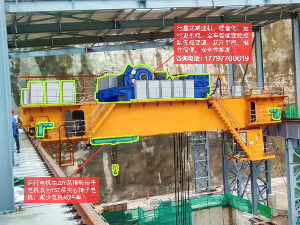 广东湛江QD桥式航吊厂家生产LD10t-12m电动单梁