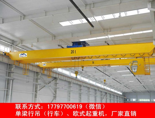 贵州贵阳桥式航吊厂家价格 抓斗桥吊10吨