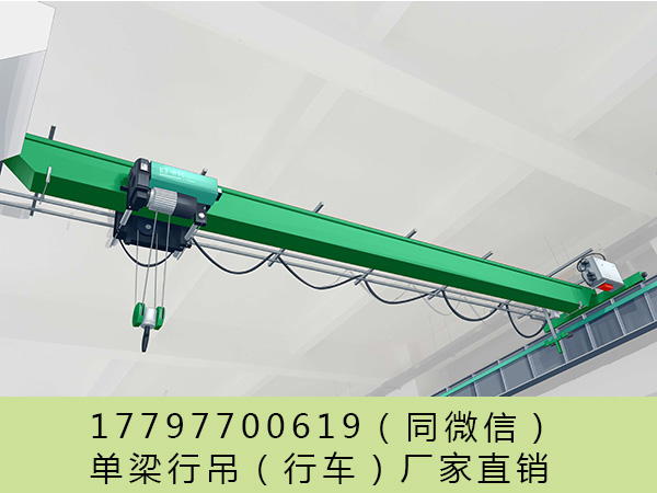 湖南永州单梁行吊价格厂家销售电动葫芦